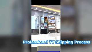 How does a television factory arrange shipments?